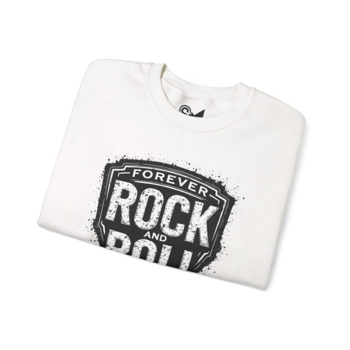 Forever Rock and Roll Unisex Heavy Blend™ Crewneck Sweatshirt - Image 3