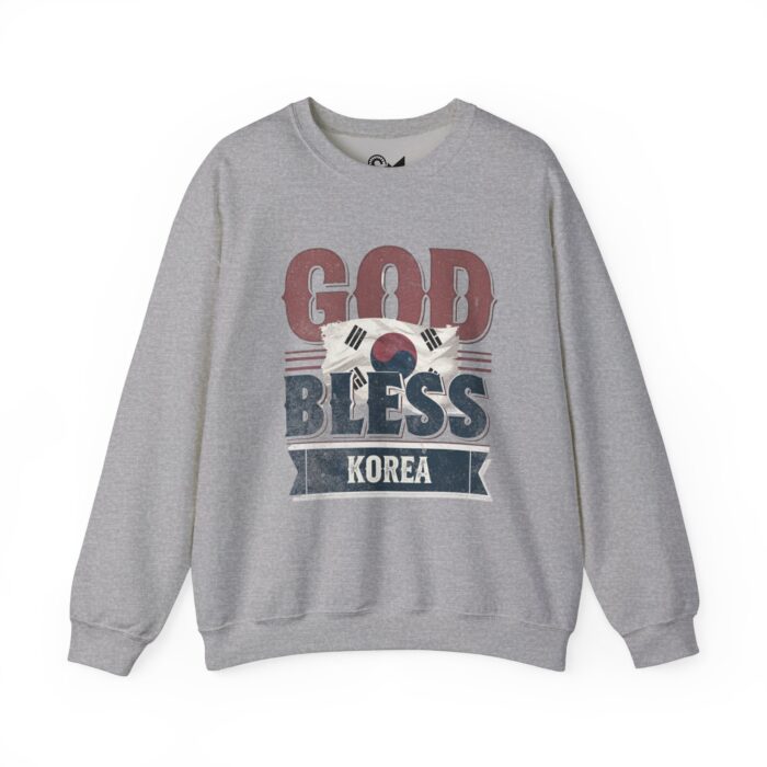 God bless Korea Unisex Heavy Blend™ Crewneck Sweatshirt - Image 13