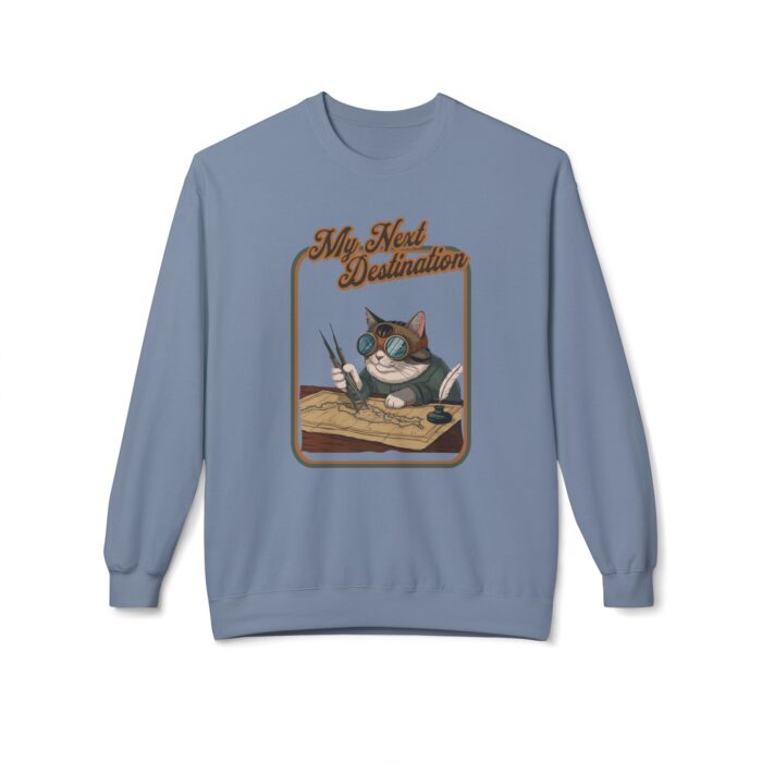 My next destintion Unisex Midweight Softstyle Fleece Crewneck Sweatshirt - Image 21