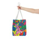 The hillside village in Korea Tote Bag (AOP)
