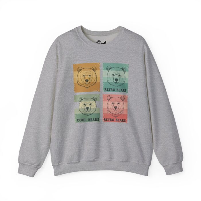 Crewneck Sweatshirt - Retro bears - Image 13