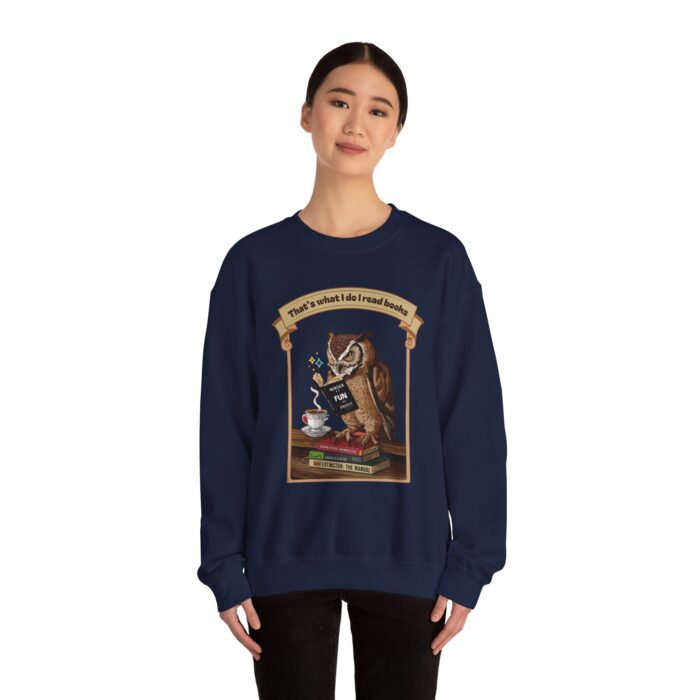 I read books Unisex Heavy Blend™ Crewneck Sweatshirt - Image 40