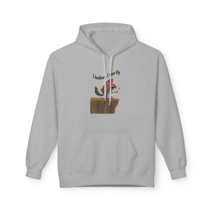 I believe I can fly Unisex Midweight Softstyle Fleece Hoodie - Image 9
