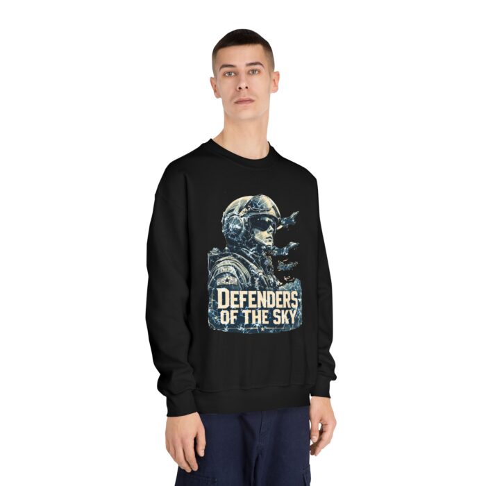 Defenders of the Sky Unisex DryBlend® Crewneck Sweatshirt - Image 4
