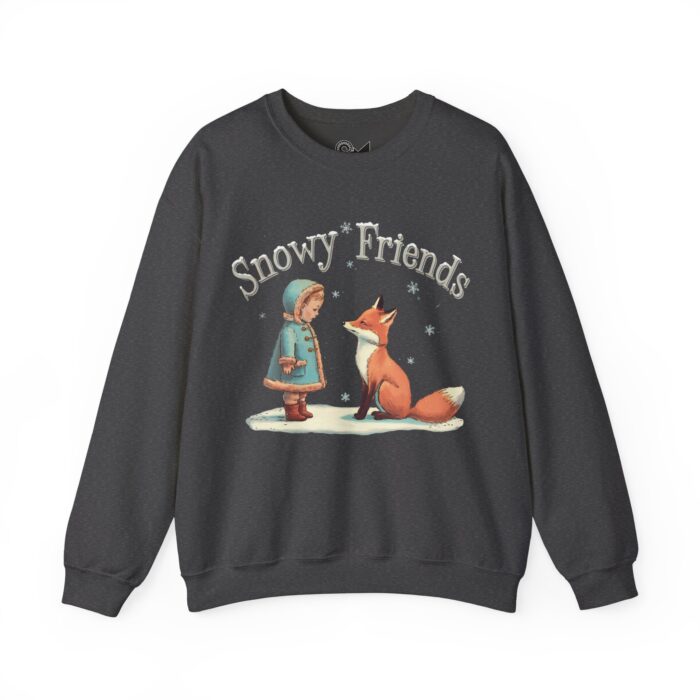 Snowy Friends Unisex Heavy Blend™ Crewneck Sweatshirt - Image 21