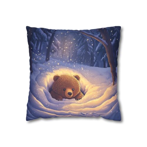 Is it still winter? Faux Suede Square Pillowcase