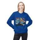 Conquer the peaks Unisex Midweight Softstyle Fleece Crewneck Sweatshirt