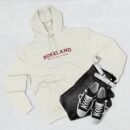Roseland Three-Panel Fleece Hoodie