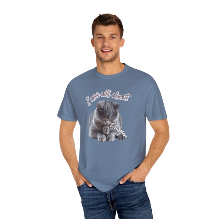 I'm all about prayer Unisex Garment-Dyed T-shirt - Image 12