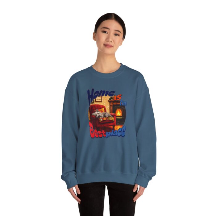 Home is the best place Unisex Heavy Blend™ Crewneck Sweatshirt - Image 28