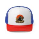 Champions of the Track Trucker Caps
