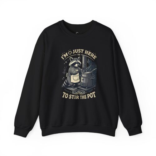 I am just here Unisex Heavy Blend™ Crewneck Sweatshirt