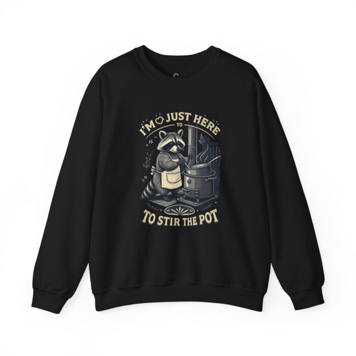 I am just here Unisex Heavy Blend™ Crewneck Sweatshirt