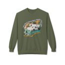 My love is bigger than yours Unisex Midweight Softstyle Fleece Crewneck Sweatshirt