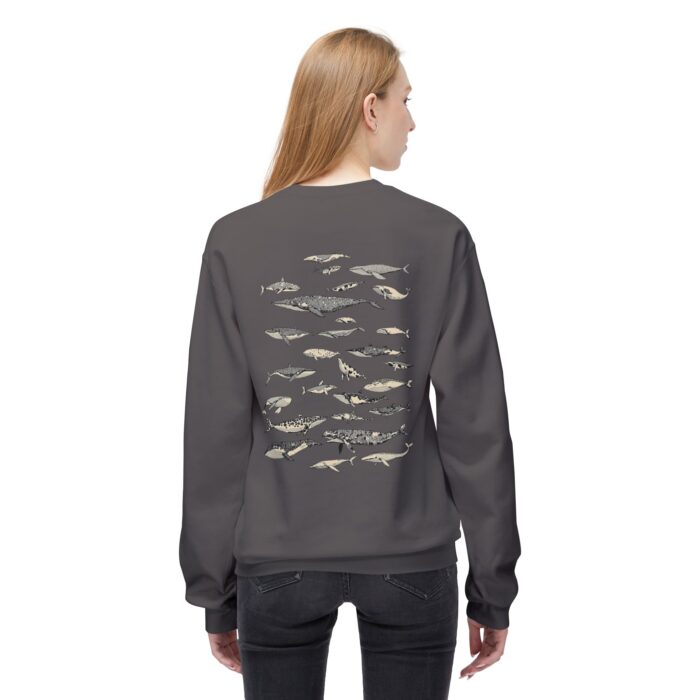 For Whales Unisex Midweight Softstyle Fleece Crewneck Sweatshirt - Image 16
