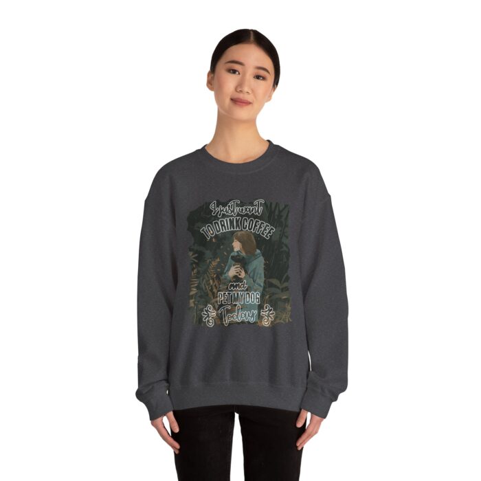 Pet my dog today Unisex Heavy Blend™ Crewneck Sweatshirt - Image 12