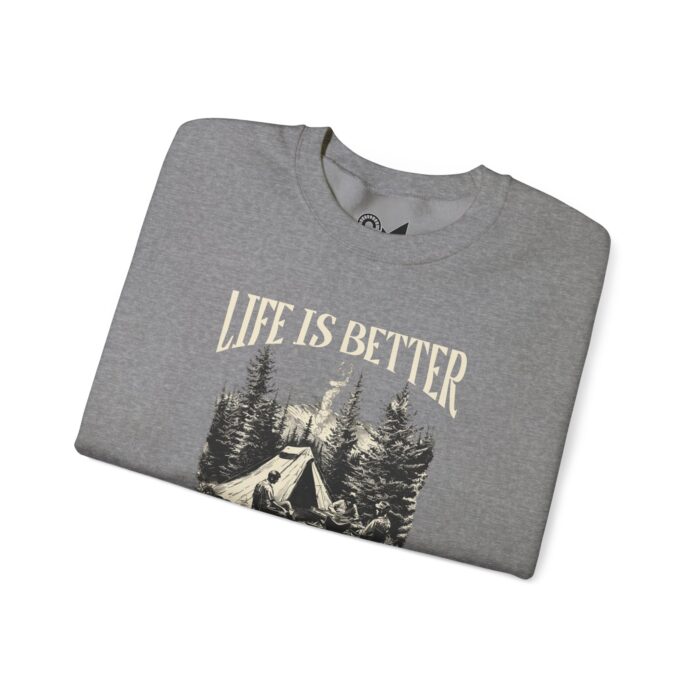 Life is better Unisex Heavy Blend™ Crewneck Sweatshirt - Image 19