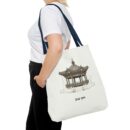 Traditional Korean pavilion Tote Bag (AOP)
