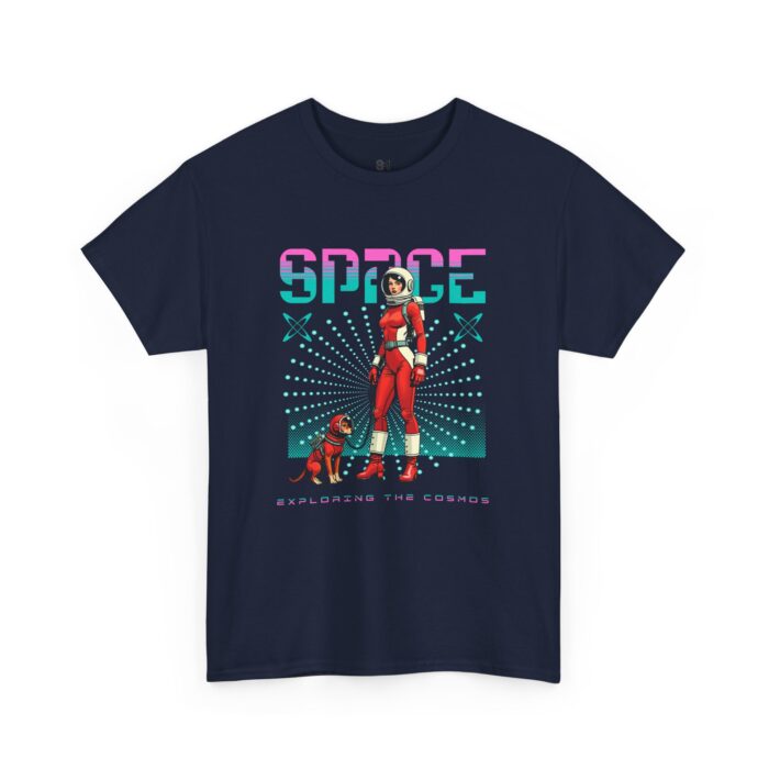 Space Unisex Heavy Cotton Tee - Image 15