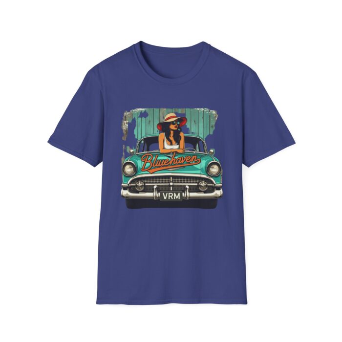 Blue haven Unisex Softstyle T-Shirt - Image 25