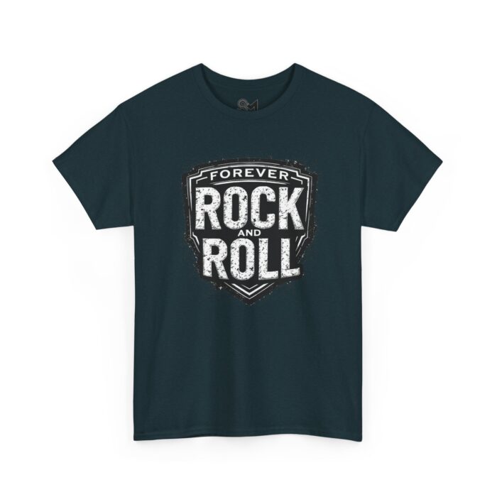 Rock & Roll Unisex Heavy Cotton Tee - Image 7