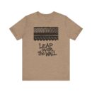 Inspiring 'Leap Over the Wall' Unisex Jersey Tee