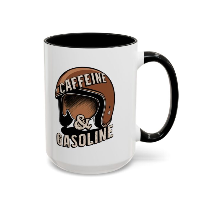 Caffein $ Gasoline Accent Coffee Mug (11, 15oz) - Image 18
