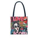 I love Korea Tote Bag (AOP)