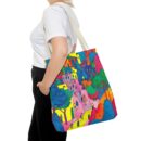 The hillside village in Korea Tote Bag (AOP)