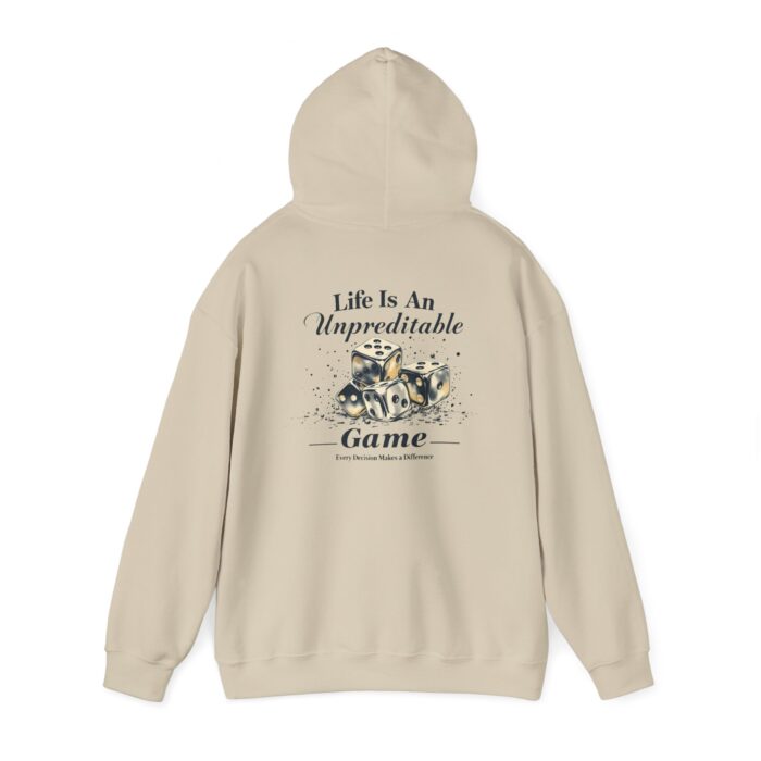 Life Is An Unpredictable Game Unisex Heavy Blend™ Hooded Sweatshirt - Image 7