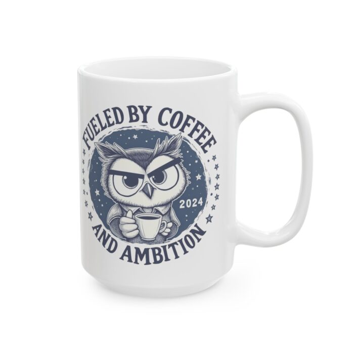 Filled by coffee Ceramic Mug, (11oz, 15oz) - Image 8