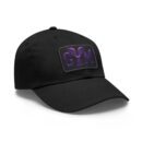 GYM Hat with Leather Patch (Rectangle)