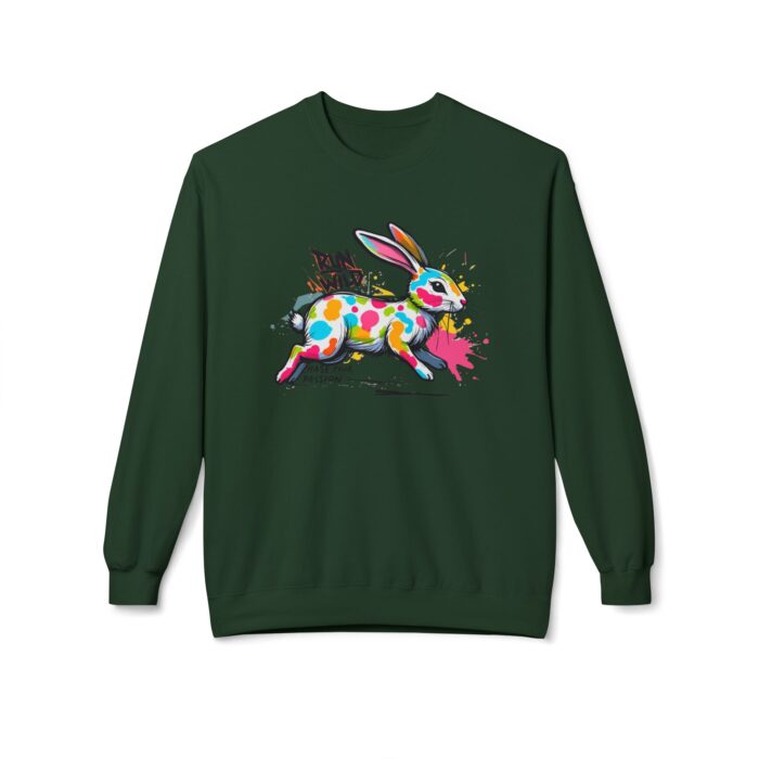 "meta_description": "Stay cozy in style with the Run wild unisex fleece sweatshirt, offering unmatched comfort and durability.",