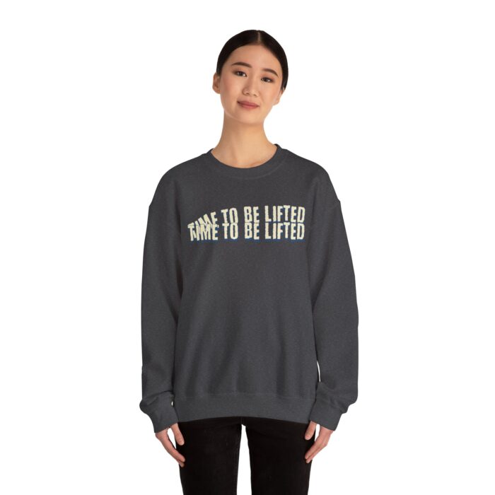 Time to be lifted Unisex Heavy Blend™ Crewneck Sweatshirt - Image 16
