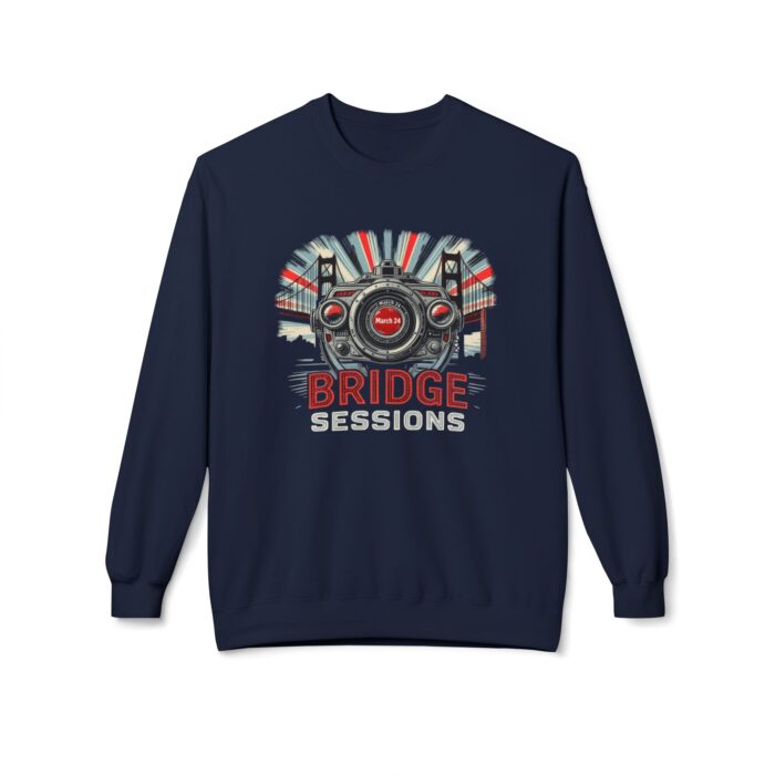 Bridge Sessions Unisex Midweight Softstyle Fleece Crewneck Sweatshirt - Image 5