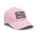 Elegantly wasted Hat with Leather Patch (Rectangle)