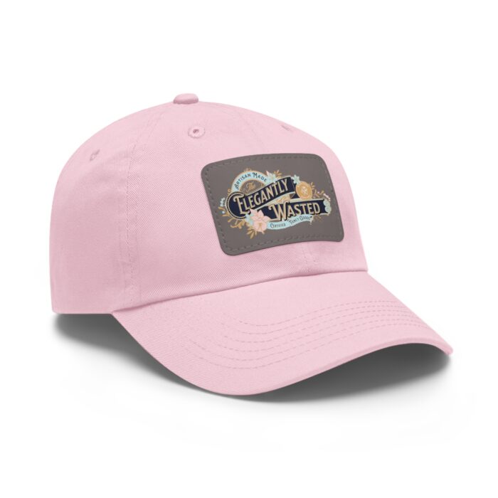 Elegantly wasted Hat with Leather Patch (Rectangle) - Image 18
