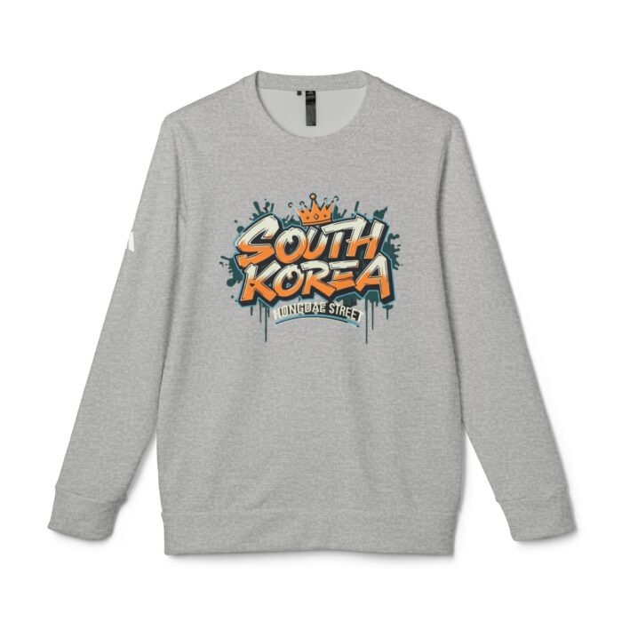adidas Hongdae Unisex Fleece Crewneck Sweatshirt - Image 9