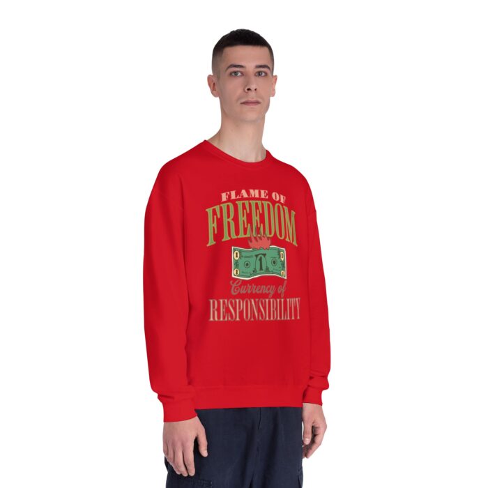 Currency of freedom Unisex NuBlend® Crewneck Sweatshirt - Image 55