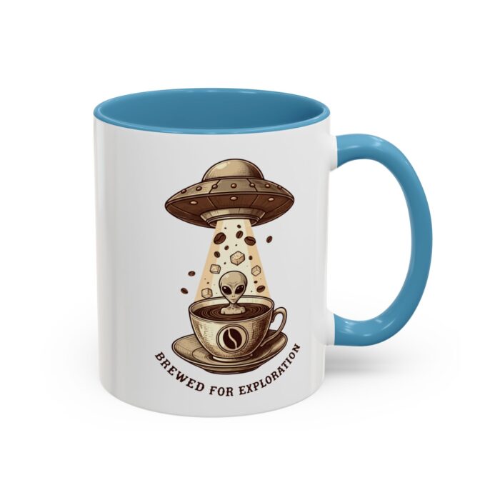 Brewed for exploration Accent Coffee Mug (11, 15oz) - Image 34