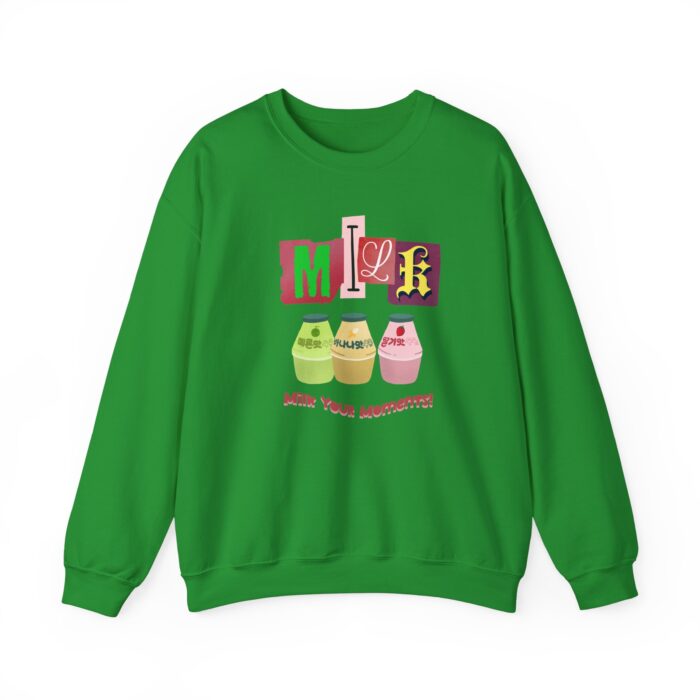 Milk your moment! Unisex Heavy Blend™ Crewneck Sweatshirt - Image 33