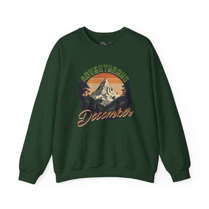 Adventurous December Unisex Heavy Blend™ Crewneck Sweatshirt - Image 9