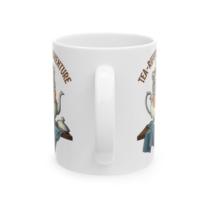 Tea-riffic adventure Ceramic Mug, (11oz, 15oz) - Image 3