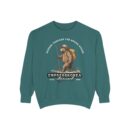 Rugged threads for ruff roads Unisex Garment-Dyed Sweatshirt