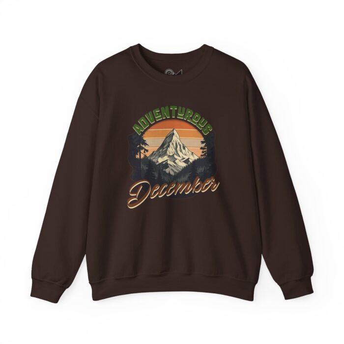 Adventurous December Unisex Heavy Blend™ Crewneck Sweatshirt - Image 5