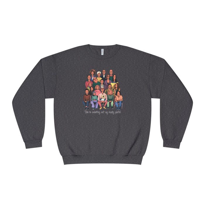 "meta_description": "Discover Unisex Fashion with our NuBlend® Crewneck Sweatshirt, perfect for 2025 trends in comfort and style.",