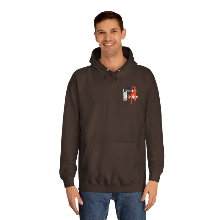 Create Evolve Unisex College Hoodie - Image 3