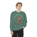 Rugged threads for ruff roads Unisex Garment-Dyed Sweatshirt