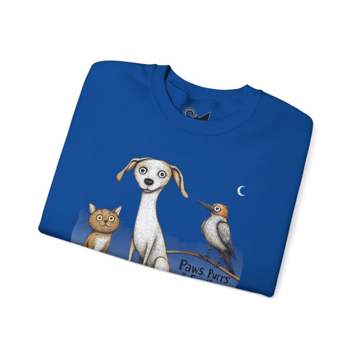 Paws, Purrs & Feathers Unisex Heavy Blend™ Crewneck Sweatshirt - Image 27