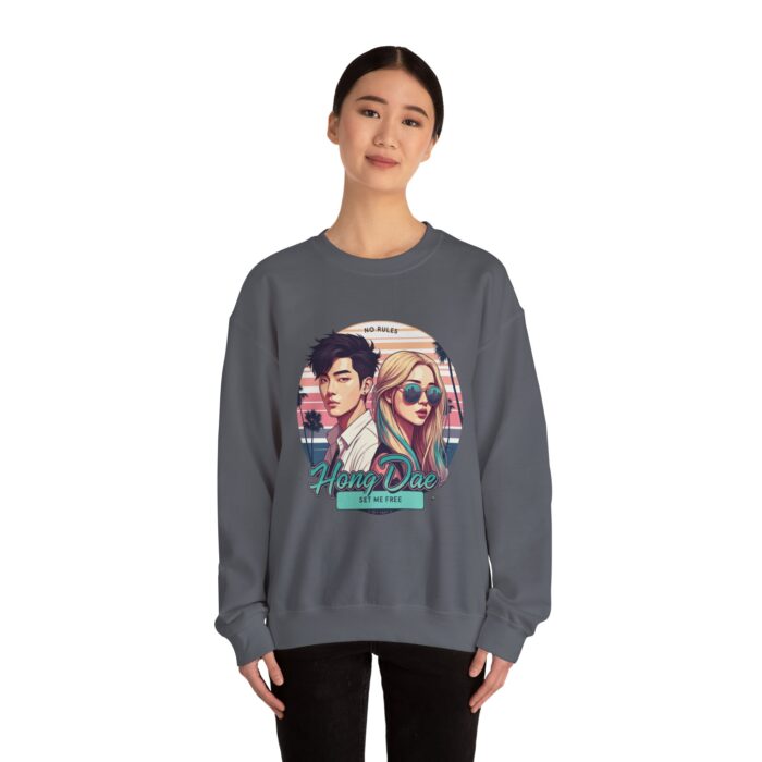HongDae Freedom Unisex Heavy Blend™ Crewneck Sweatshirt - Image 32